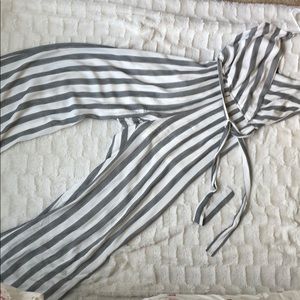 Stripped Jumpsuit